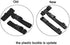 Luggage Straps,Two Add a Bag Suitcase Strap Belt,Adjustable Travel Attachment Accessories for Connect Your Three Luggage Together - 2 Pack(Black)