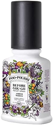 Poo-Pourri Before-You-Go Toilet Spray, Amber Neroli, 2 oz,BB9491
