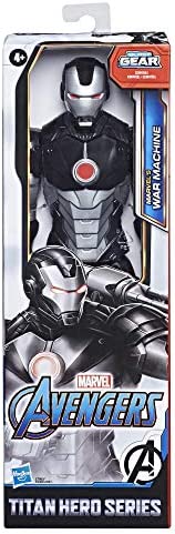 Avengers Marvel Titan Hero Series Blast Gear Marvel’s War Machine Action Figure, 12-Inch Toy, Inspired by The Marvel Universe, for Kids Ages 4 and Up
