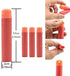 Mega Dart Refill Pack 120 Pcs 9.5cm Red Premium Refill Bullets for N-Strike Mega Series Blasters