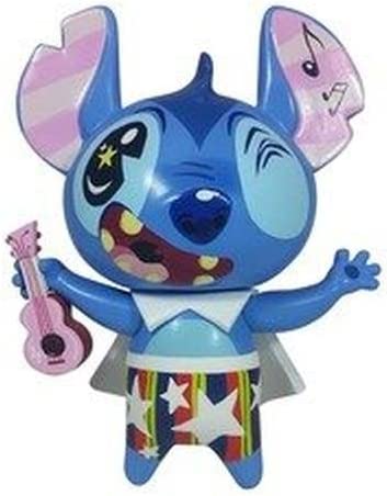 Enesco World of Miss Mindy Presents Disney Designer Collection Stitch Vinyl Figurine, 7", Multicolor