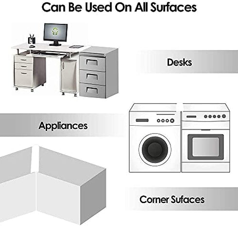 Silicone Gap Covers (2 Pack) Stove Spacer Fillers Heat Resistant Seals Gaps Between Stovetop and Counter, Easy to Clean (21 Inches, semi-clear)