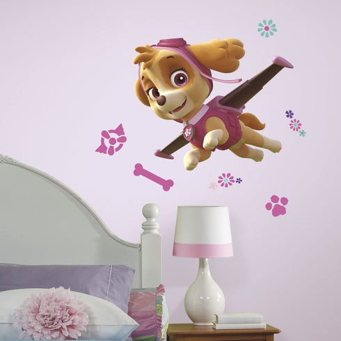 RoomMates Paw Patrol Skye Peel And Stick Giant Wall Decals