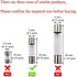 SIXQJZML 10 Pack F8AL Fast-Blow Fuse 8A 8amp 125V Glass Fuses 0.2 x 0.78 inch / 5 x 20 mm (125Volt) (F8A)
