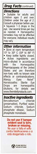 The Relief Products Allergy Eyes Relief Sterile Eye Drops, 0.33 Fl. Oz.