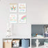 Brooke & Vine Unicorn Rainbow Little Girls Room Wall Decor Art Prints - (UNFRAMED 8 x 10) - Inspirational Kids Children’s Tween Posters for Home, Birthday Party, Bedroom, Bathroom, Playroom (Unicorn Rainbow)