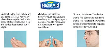 NasalAid Nasal Dilator - 365 Daily Uses