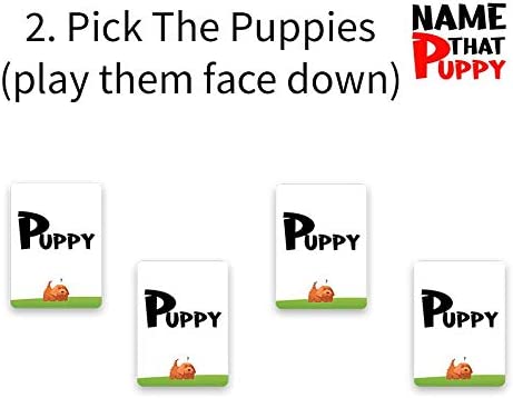 Name That Puppy - A Dog Game for Kids Who Love Animals - This Super Silly Game is Pawsome Fun for The Whole Family! Great Dog Gift for Boys and Girls!