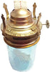 B&P Lamp® #2 Kerosene Lamp Burner for Mason Jars and Fruit Jars to DIY Oil Lamp (Brass)