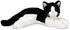 Bearington Domino Plush Stuffed Animal Black and White Tuxedo Cat, Kitten 15 Inch
