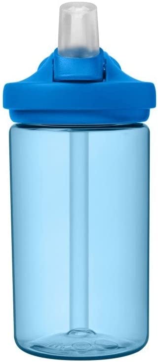 CamelBak Eddy+ 14 oz Kids Water Bottle with Tritan Renew Straw Top, Leak-Proof When Closed