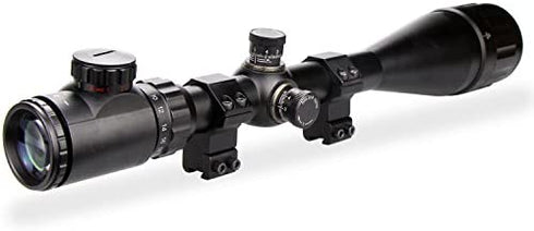 Modkin 1 Inch Dovetail Scope Rings, High Profile Scope Mount for 11mm Dovetail Rails -2 Pieces (One has Stop pin)