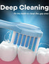 Ofashu Replacement Toothbrush Heads for Philips Sonicare DiamondClean C1 C2 C3 G3 W3 4100 5100 HX9044 HX9024, White, 8 Packs Sonic Electric Brush Refill Head