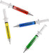Bedwina Syringe Pens - (Bulk Pack of 24) Retractable Fun Multi Color Novelty Pen for Nurses, Nursing Student School Supplies, Birthdays, Stocking Stuffers and Party Favor Gifts