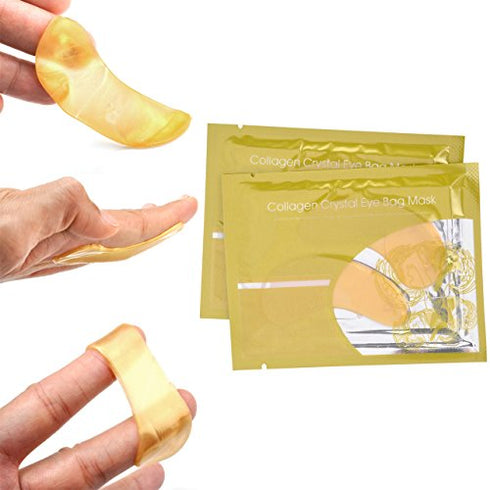 CCbeauty 10-Pack Collagen Crystal Lip Mask Eye Mask Nose Blackhead Mask Care Gel MIX Package
