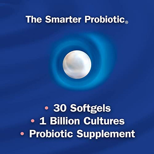 Nature’s Way Probiotic Pearls Women’s Probiotic Supplement, Vaginal & Digestive Health*, 1 Billion Cultures, No Refrigeration Required, 30 Softgels