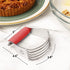 Zulay Kitchen Dough Blender - Stainless Steel Pastry Cutter, Heavy Duty Dough Cutter With Blades, Pastry Blender And Butter Cutter - Pastry Cutter For Baking (Red)