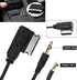 OCR 6.6ft AMI MDI MMI AUX Cable Audio Music Interface Adaptor 3.5mm Jack Aux-in MP3 Cable for Audi Audi A3/A4/A5/A6/A8/Q5/Q7/R8/TT, VW Jetta Passat GTI GLI CC Tiguan Touareg EOS Golf Mk 6, etc.