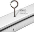 5/32” Hex Key Dogging Key Allen Key with Full Loop, Allen Wrench Door Key for Push Bar Panic Exit Devices, Solid Metal - 10 Packs