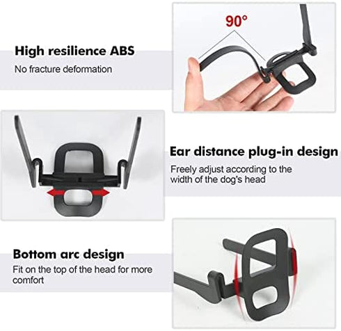 Doberman Dog Ear Posting kit, Dog Ear Stand Up Support with Tape for Doberman Pinscher Dogs, Dog Ear Care Tools