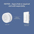 Aqara Smart Light Switch (No Neutral, Double Rocker), Requires AQARA HUB, Zigbee Light Switch, Remote Control and Set Timer for Home Automation, Compatible with Alexa, Apple HomeKit, Google Assistant