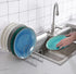 Pot Lid Organizer, Kmeivol Pots and Pans Organizer, Stainless Steel Cutting Board Organizer, Simple Dish Rack, Houseware & Kitchen Pan Organizer for Bakeware, Cookware, Plates, Bookends