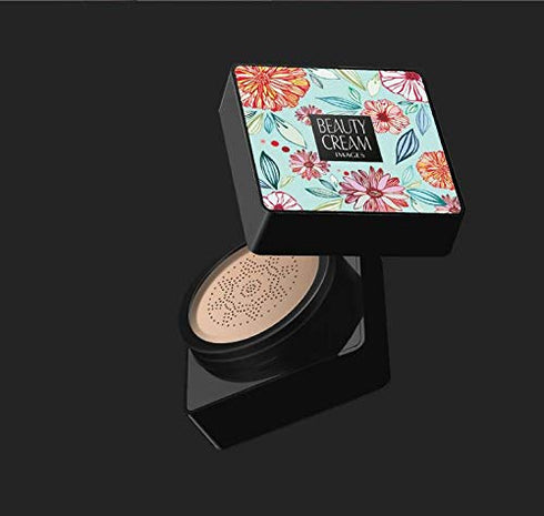 Magik Images Mushroom Head Air Cushion BB CC Cream Concealer Foundation Stick Moisturizing (Cushion BB, Natural Beige)