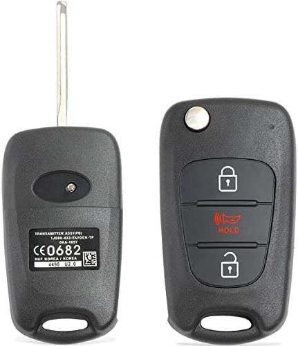 Keyecu Replacement Remote Key Fob for Kia Soul 2010 2011 2012 2013 ID46 315MHz FCC ID: NYOSEKSAM11ATX(AMFL) / 95430-2K340
