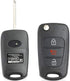 Keyecu Replacement Remote Key Fob for Kia Soul 2010 2011 2012 2013 ID46 315MHz FCC ID: NYOSEKSAM11ATX(AMFL) / 95430-2K340