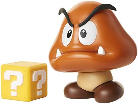 SUPER MARIO Nintendo 3.1" Goomba with Question Block