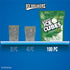 ICE BREAKERS ICE CUBES Spearmint Sugar Free Chewing Gum, Made with Xylitol, 8.11 oz Pouch (100 Pieces)