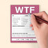 Knock Knock 12088 WTF Nifty Notes