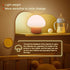 LED Mushroom Lamp, Rechargeable Mushroom Night Light, Multi-Color Cute Mushroom Nightlamp, Dimmable Mushroom Nightlight for Bedroom, Nursery Light for Baby Breastfeeding.(Warm Lighting)