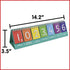 edxeducation Student Place Value Flip Chart - Millions - Double-Sided with Whole Numbers and Decimals - Learn to Count by Ones, Tens, Hundreds, Thousands and Millions