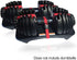 Transport Travel Straps for Dumbbells – Only Compatible with Bowflex SelectTech 552 Adjustable Dumbbells with Fitness Dial - Cradle Base to Dumbbell – Carry and Storage