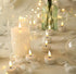 Eywamage Batteries Included Flameless Tealight Candles Set of 10, Flickering Timer Led Tea Votive Candle, Real Wax Ivory D 1.6"