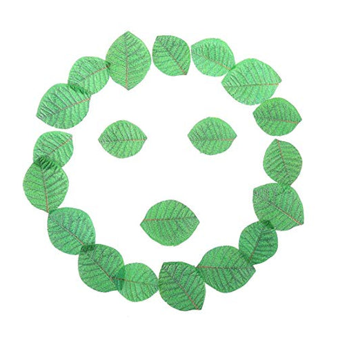 GEORLD 24Pcs Edible Cake & Cupcake Toppers Green Leaves Decoration …