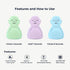 Mindsight ‘Breathing Buddha’ for Guided Visual Meditation | Simple Mindfulness Tool (Adults & Kids) to Slow Your Breathing (4-7-8) | Daily Stress & Anxiety Relief Item | Natural Sleep Aid