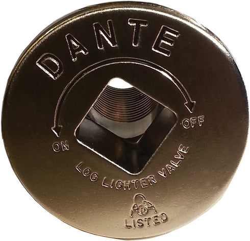 Dante Products FP.GV.SN Satin Nickel Floor Plate for Dante Globe Valve