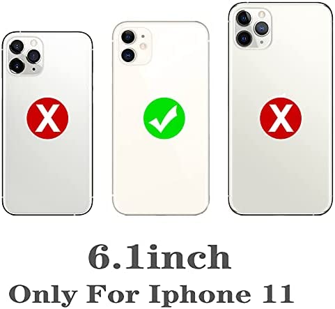 iPhone 11 Case for Man Boys, Street Fashion Cool Design Shockproof Anti-Scratch Drop Soft Silicone TPU Bumper PC Backplane Protection Case for iPhone 11 - Red Gray Shark