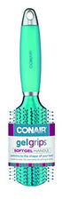 Conair Hair Brush, Gel Grips, All Purpose, colors vary