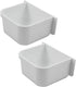 A&H Tool & Die Parrot Cage Replacement Food and Water Cup (Two Pack)
