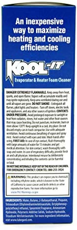 Lubegard 96030 Kool-It Evaporator and Heater Foam Cleaner