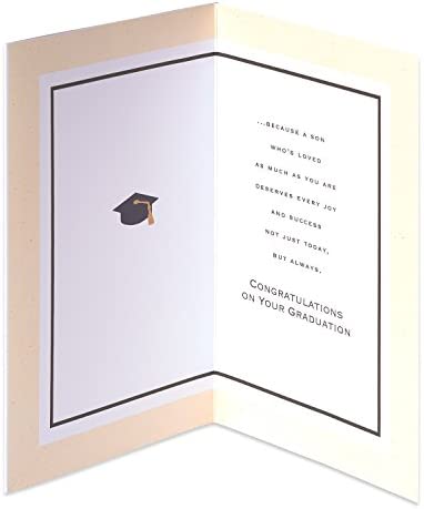 American Greetings Graduation Card for Son (You Hold The Key)
