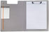 Foldable Clipboard, Enclosed Clipboards Folio,360 Degree Flip Folio Clipfolio,Closing Clipboard Padfolio, Used for Nurse Clipboard and Office Arch Clipboard,Colorful Covered Clipboard. (Orange, Upper)
