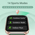 FITNIV Smart Watch, Touchscreen Fitness Tracker with Heart Rate & SpO2 Monitor, Sleep Tracking, IP68 Waterproof Pedometer Smartwatch Compatible with iPhone and Android Phones for Women Men