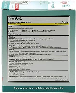 Medique @ Home 70433 Extra Strength APAP Tablets, Non-Aspirin, 100-Count