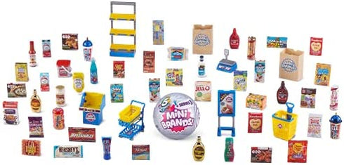 5 Surprise Mini Brands Series 3 - Mystery Brand Collectibles Made Mini by Zuru - 2 Pack, Multicolor