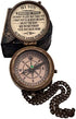The New Antique Store - Compass with Case/Gift for Son/to My Son Gifts/Mom to Son Gift (to My Son)
