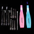 Airgoesin 2 Lighted Tonsil Stone Remove Tool, 10 Tips, Tonsillolith Pick + Case Oral Clean Longer Attachment